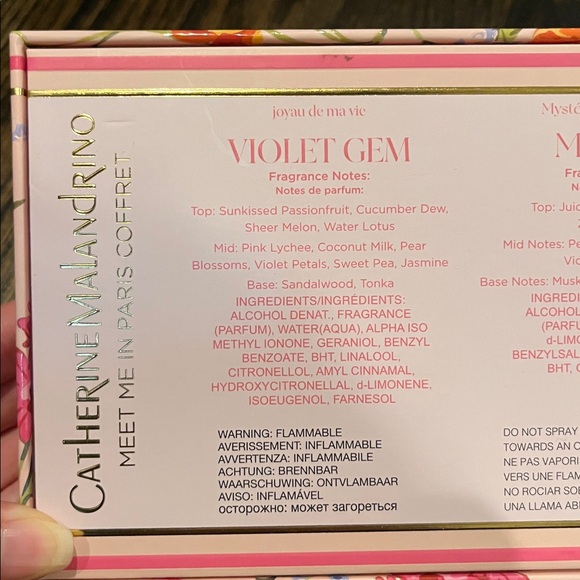 NIB Catherine Malandrino Floral Fragrance Set - Picture 5 of 8